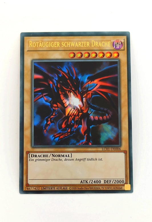 Yu-Gi-Oh! Rotäugiger Schwarzer Drache
- LC01-DE006 - Limitierte Auflage - Ultra Rare