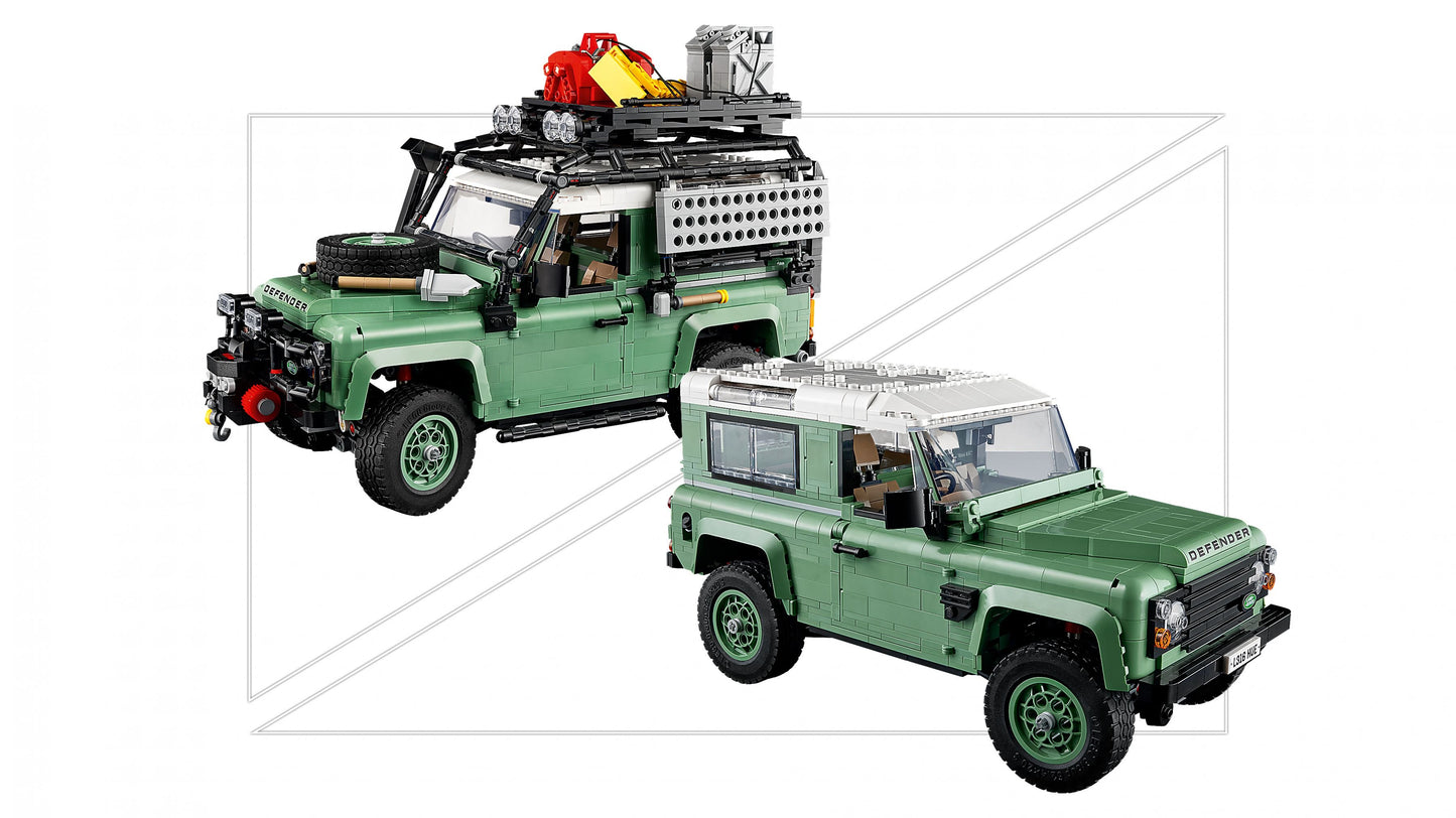 LEGO® Icons 10317 Klassischer Land Rover Defender 90 (2.573 Teile)
