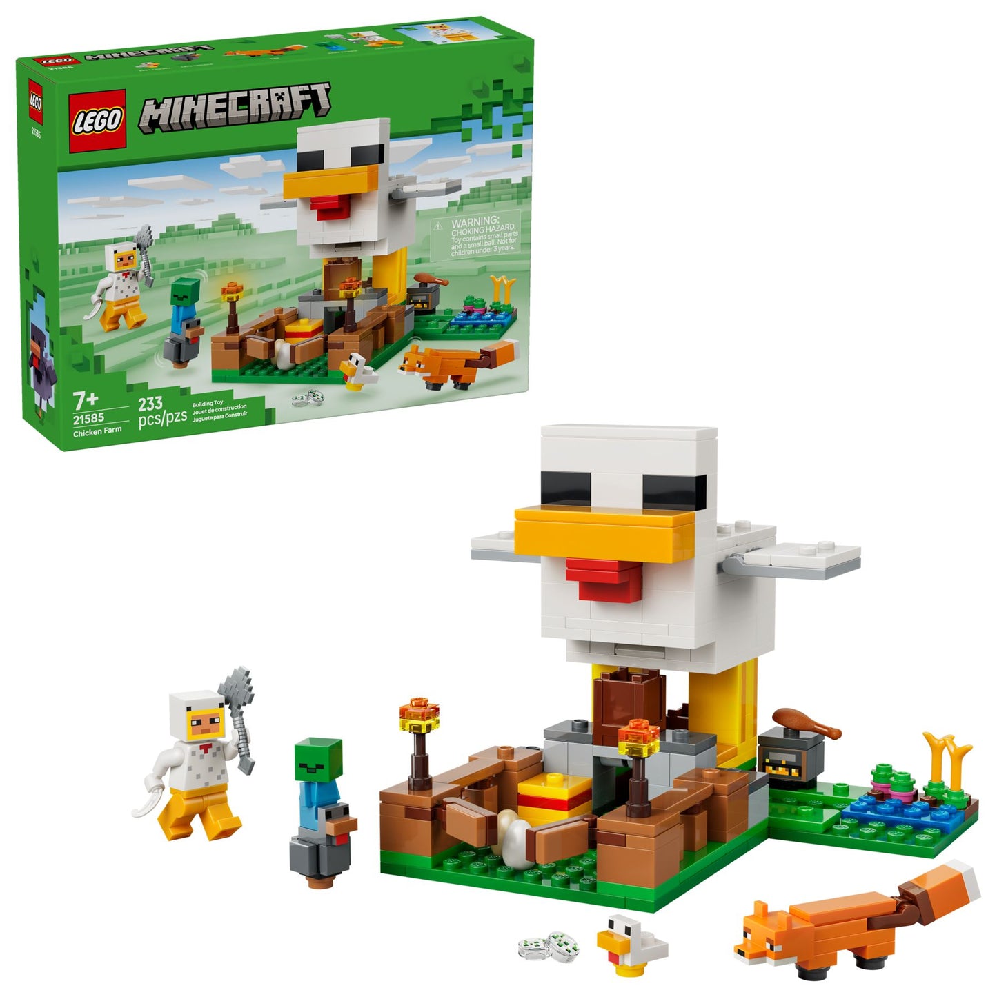 LEGO Minecraft 21585 Chicken Farm - 233 Teile