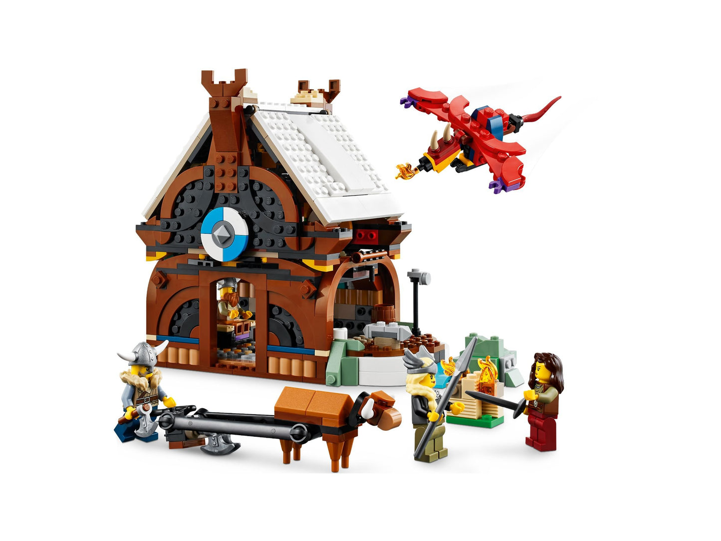 LEGO® Creator 31132 Wikingerschiff mit Midgardschlange - 1192 Teile