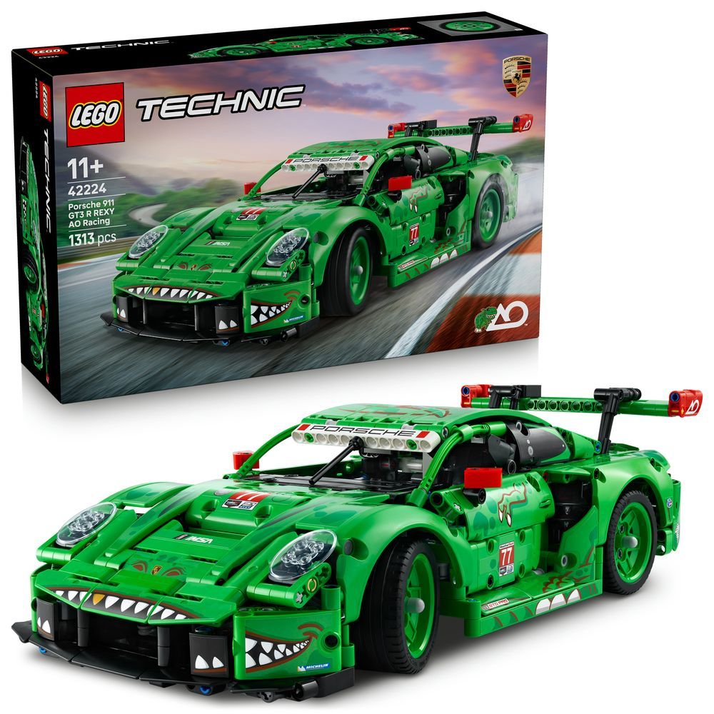 LEGO Technic Porsche 911 GT3 R REXY AO Racing (42242)