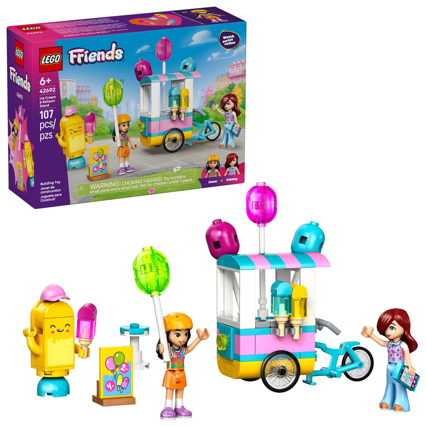 LEGO Friends Eis- & Luftballonstand (41753)