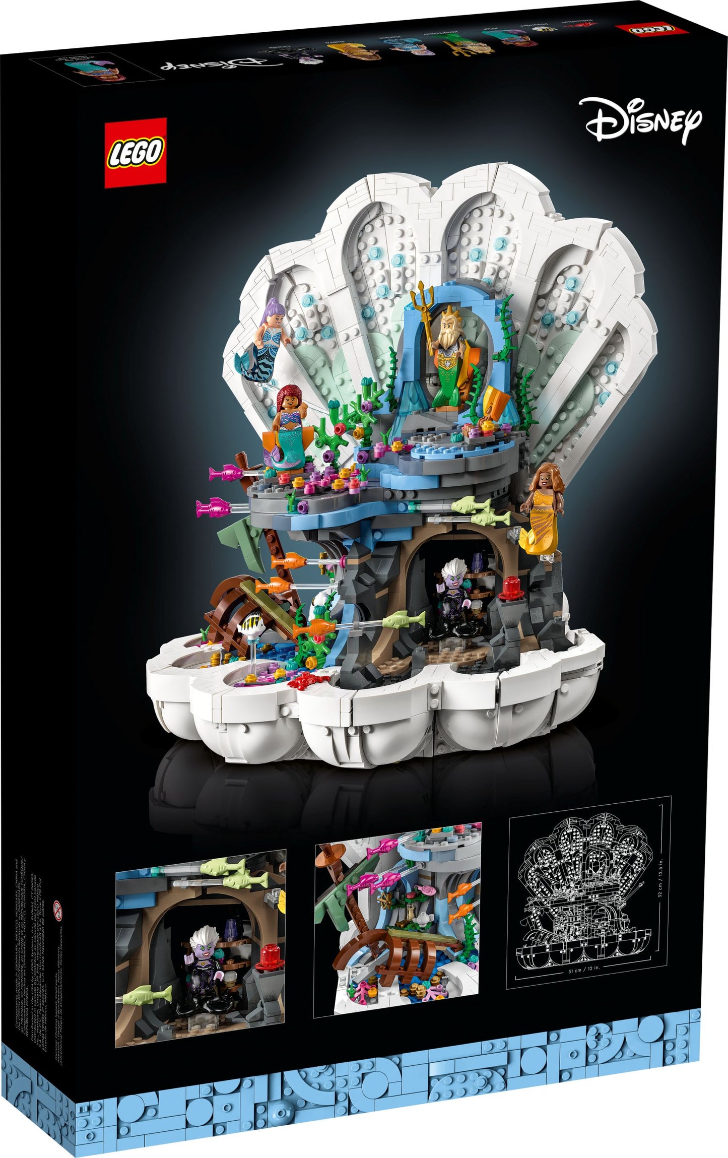 LEGO® Disney 43225 Arielles königliche Muschel - 1808 Teile