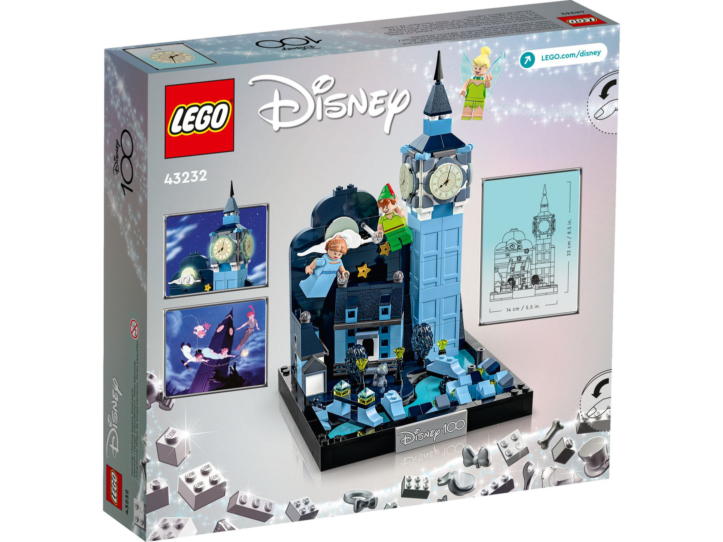 LEGO® Disney 43232 Peter Pans & Wendys Flug über London
