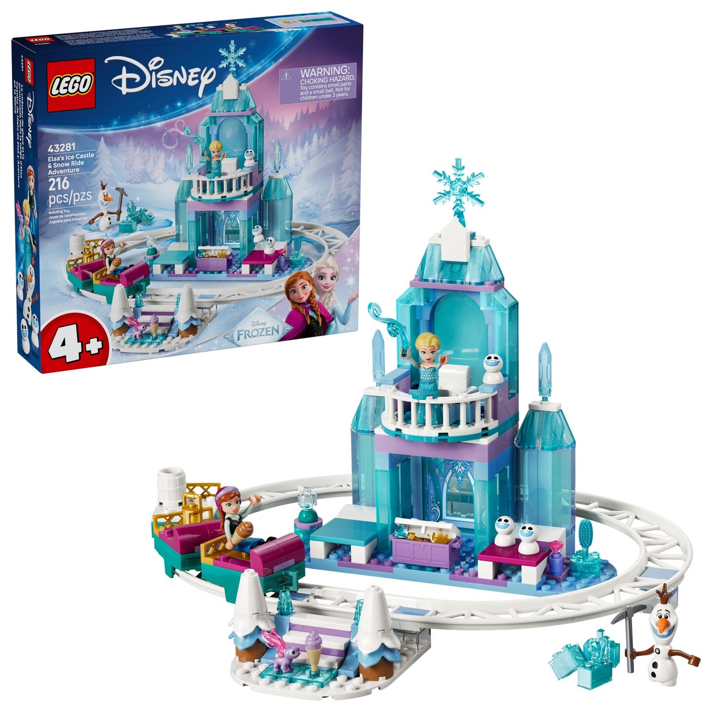 LEGO Disney Elsas Schlittenfahrt um den Eispalast 43276