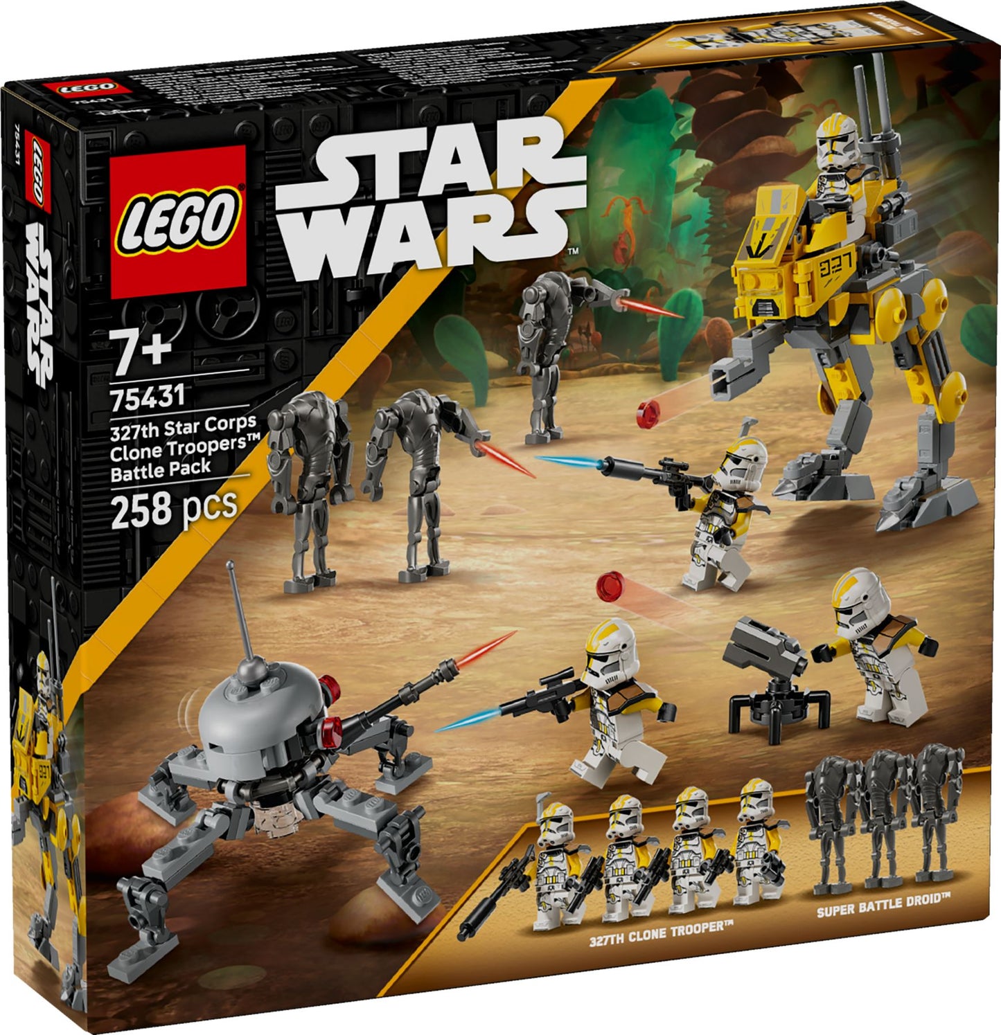 LEGO® Star Wars™ 75431 Klonsoldaten des 327. Sternenkorps Battle Pack - 258 Teile
