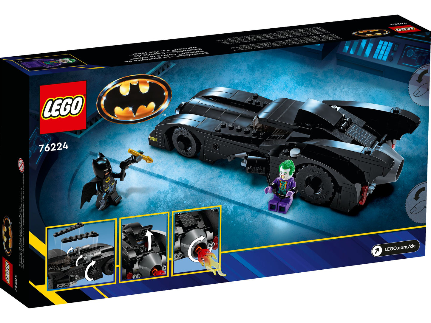 LEGO® Super Heroes 76224 Batmobile™: Batman™ verfolgt den Joker™