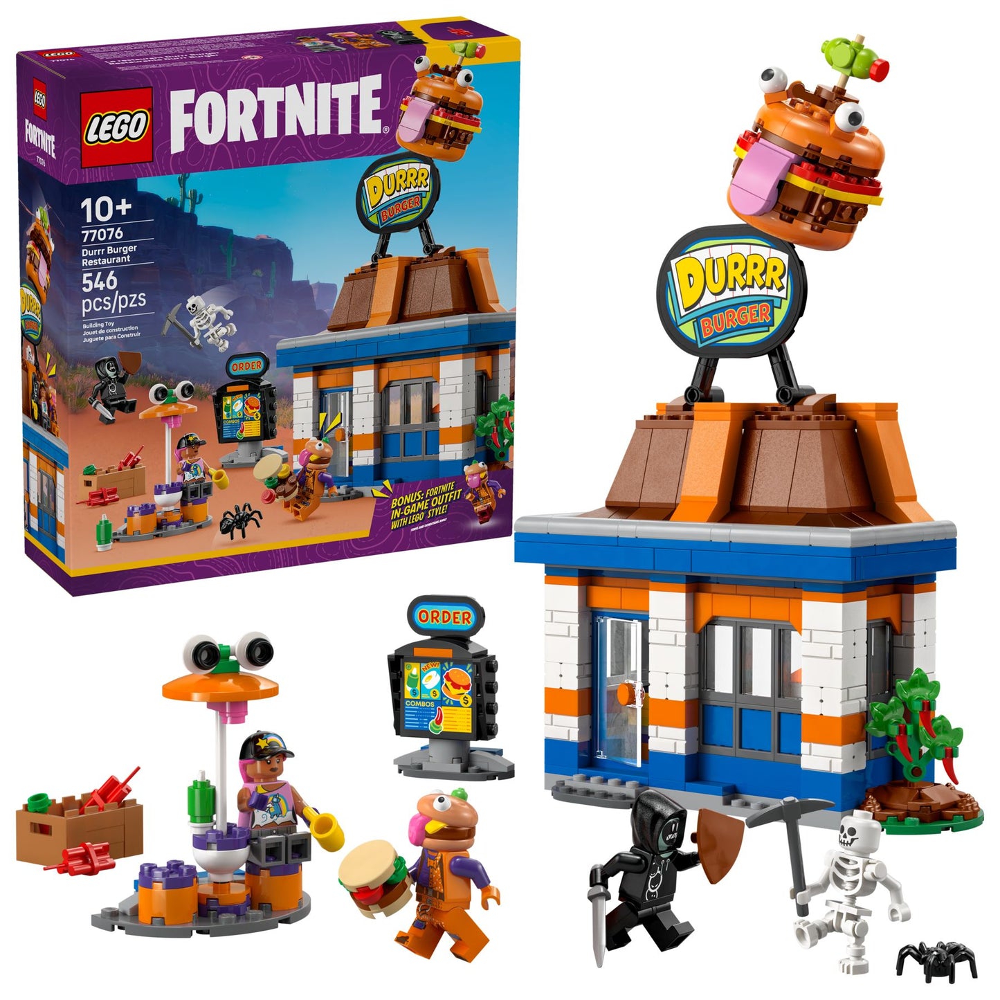 LEGO® Fortnite 77076 Durrr Burger Restaurant