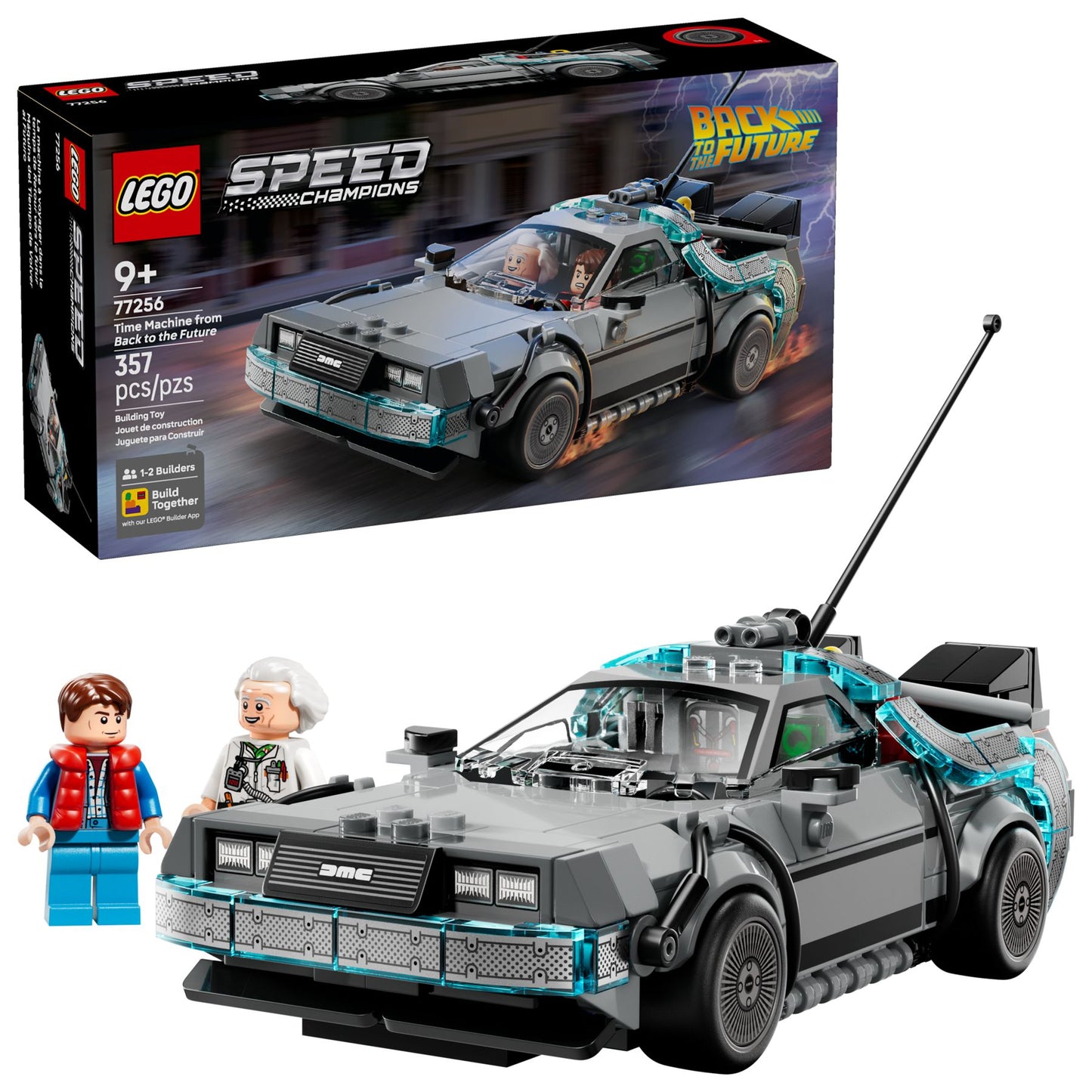 LEGO Speed Champions Zeitmaschine Zurück in die Zukunft