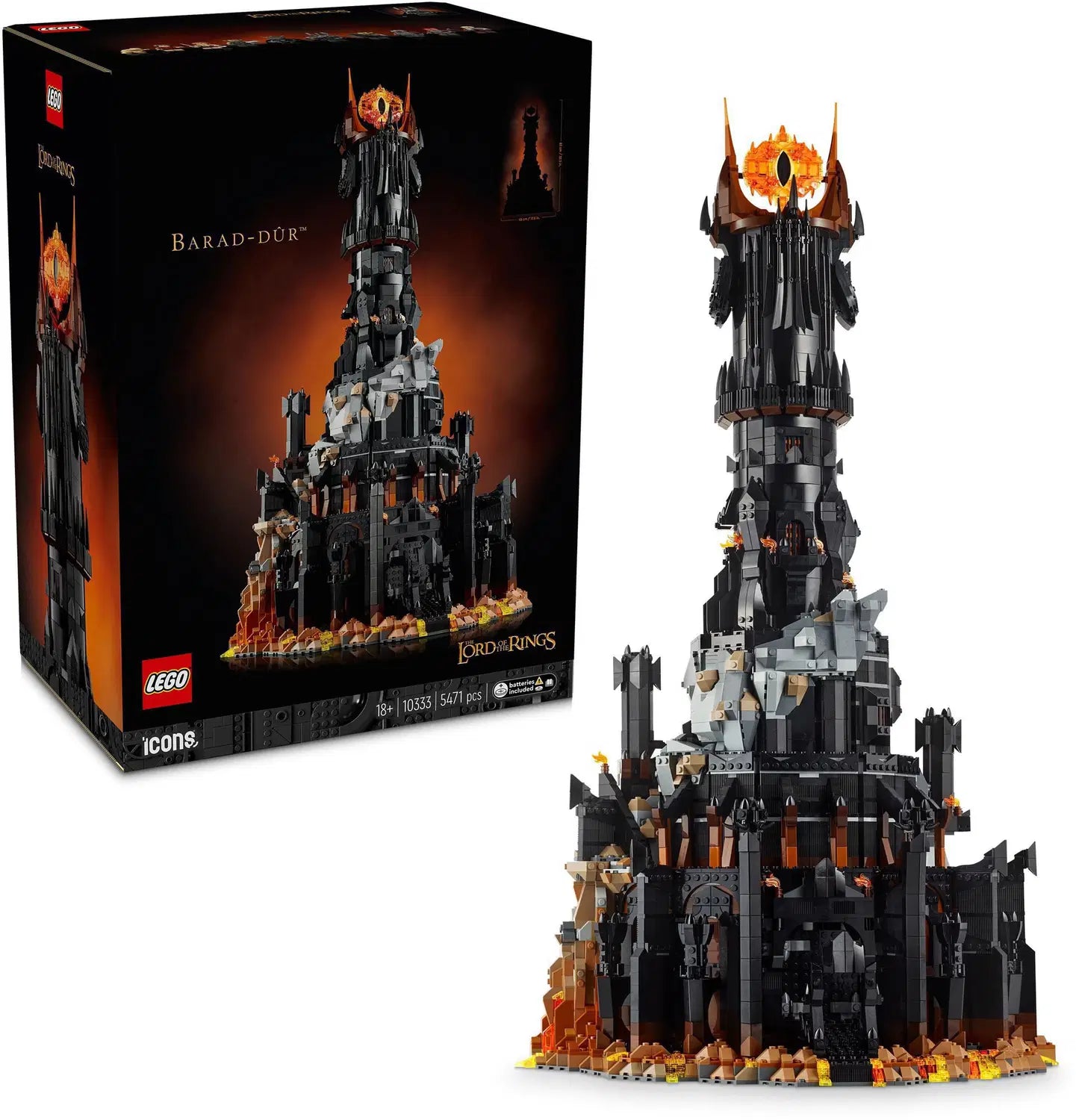 LEGO® Icons 10333 Der Herr der Ringe: Barad-dûr™