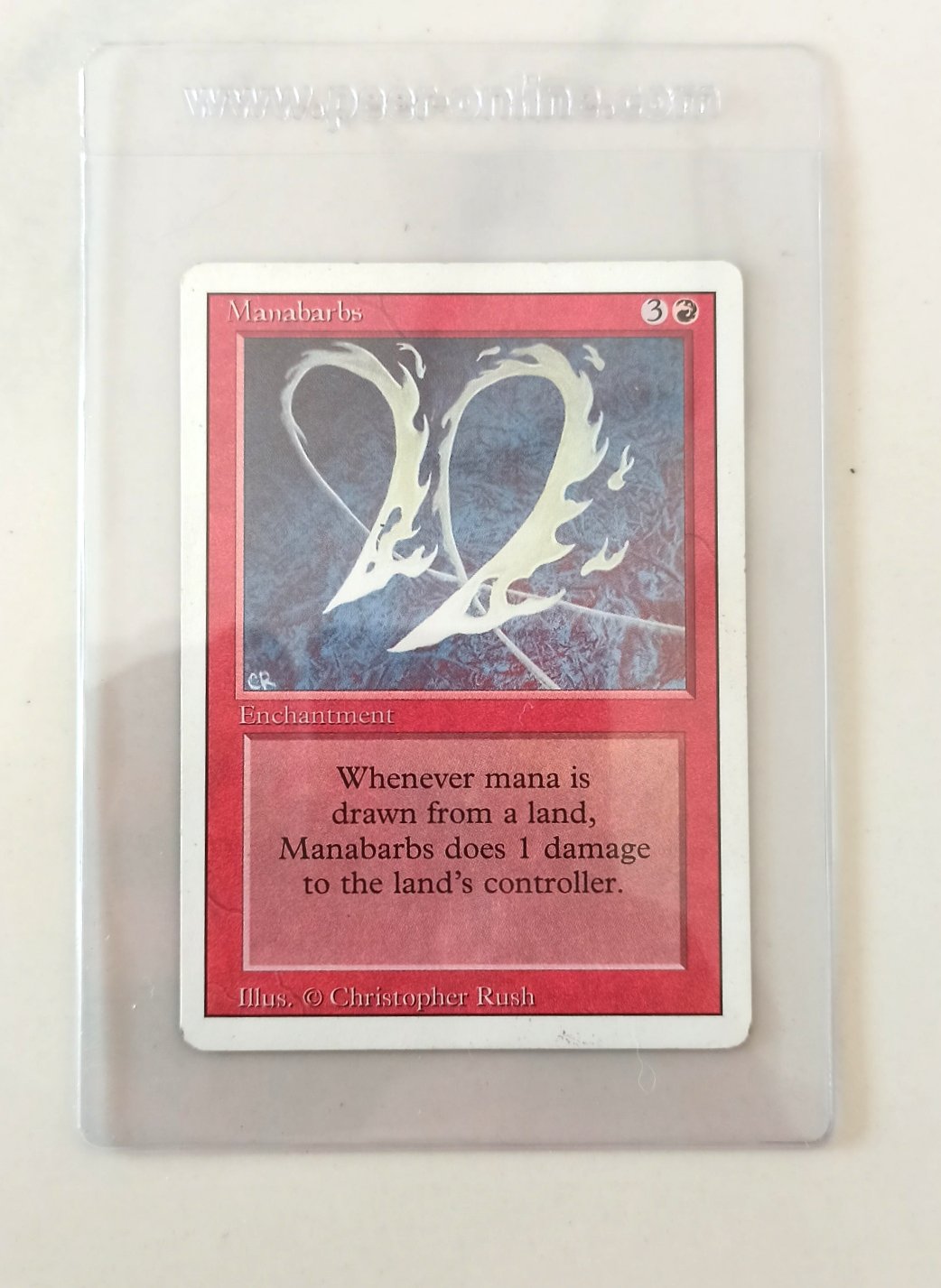 Magic the Gathering - Karte - Revised - Manabarbs - Peer Online Shop