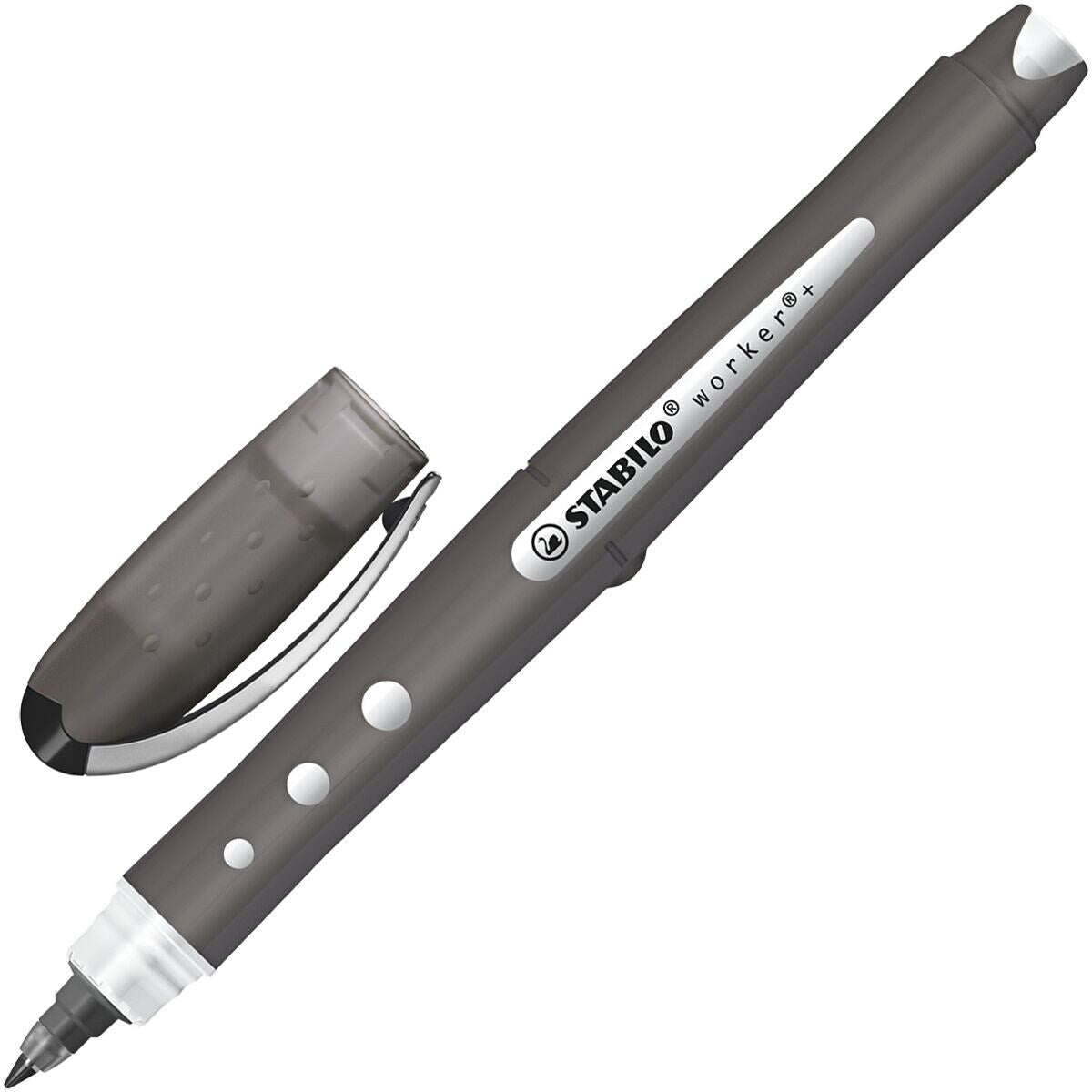 STABILO worker+ colorful Tintenroller schwarz 0,5 mm