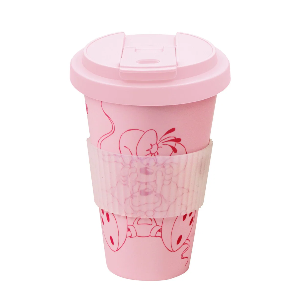 Diddl Kaffeebecher To Go rosa 400 ml