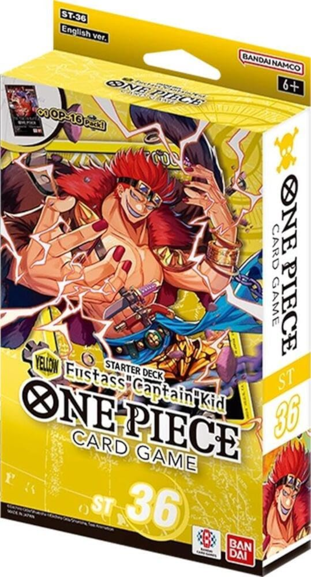 One Piece Card Game ST-36 Starter Deck – Eustass Kid
