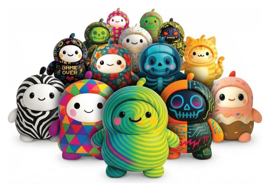 LamaTama Sammelfigur Serie 1 elektronisch 6 cm – 1 Figur zufällig