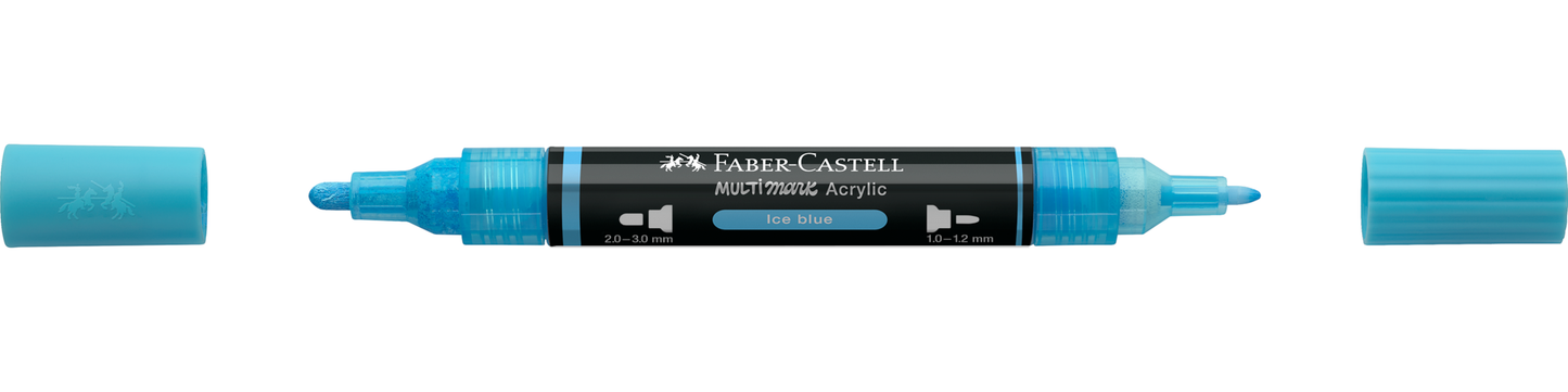 Faber-Castell Multimark Acrylic Marker – Farbe: Ice blue