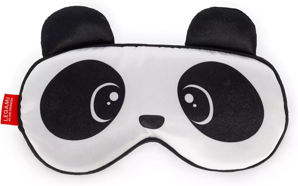 LEGAMI Nap Queen Schlafmaske Panda