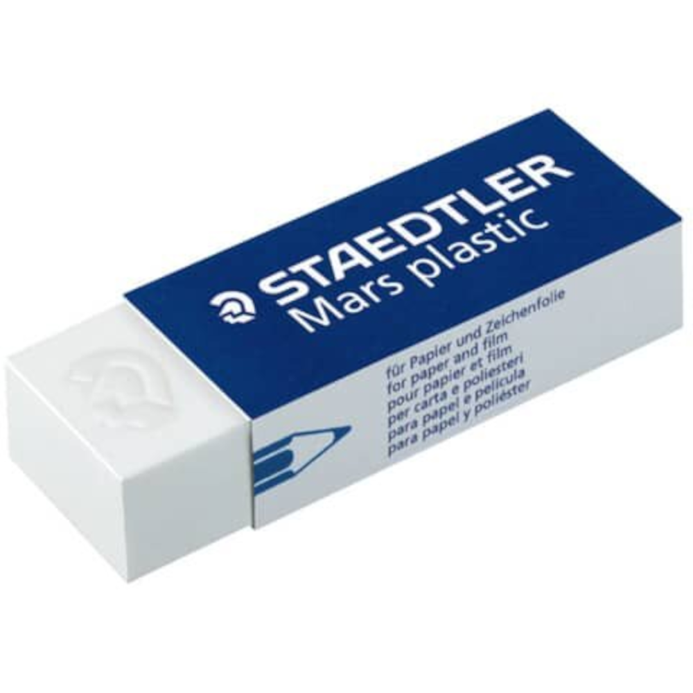 Staedtler Mars Plastic Radierer 526 50 – 65×23×13 mm