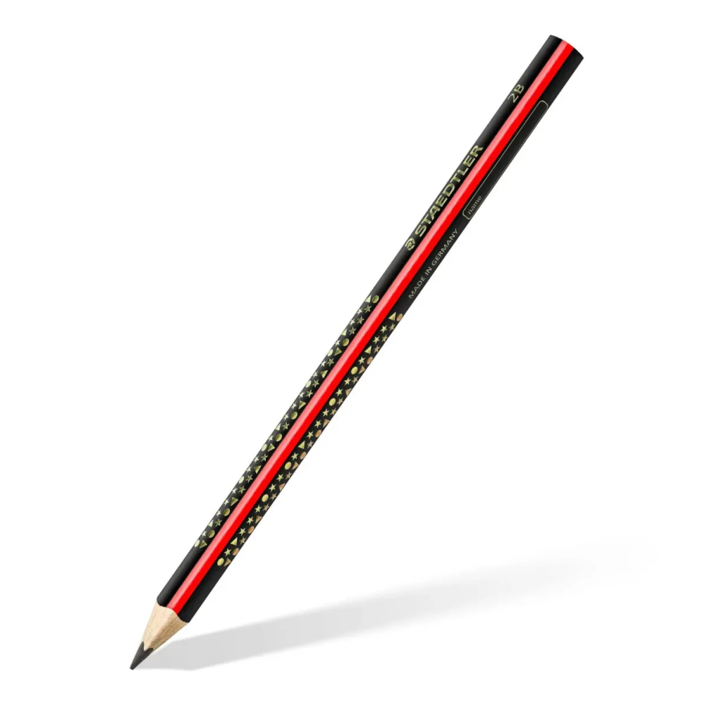 STAEDTLER tradition Bleistift 2B – Hexagonal, 3 mm Mine
