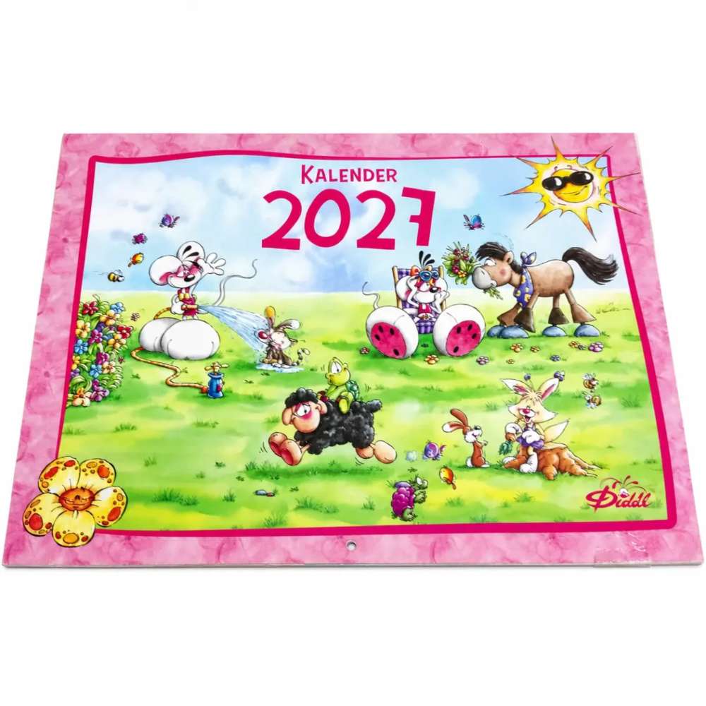 Diddl Wandkalender 2027