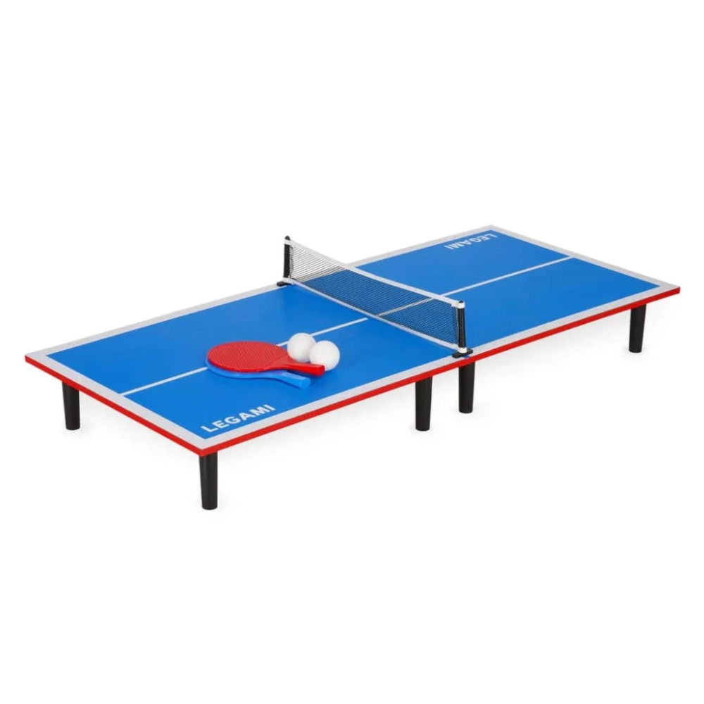LEGAMI Tischtennisspiel Table Tennis mit 2 Schlägern und 2 Bällen