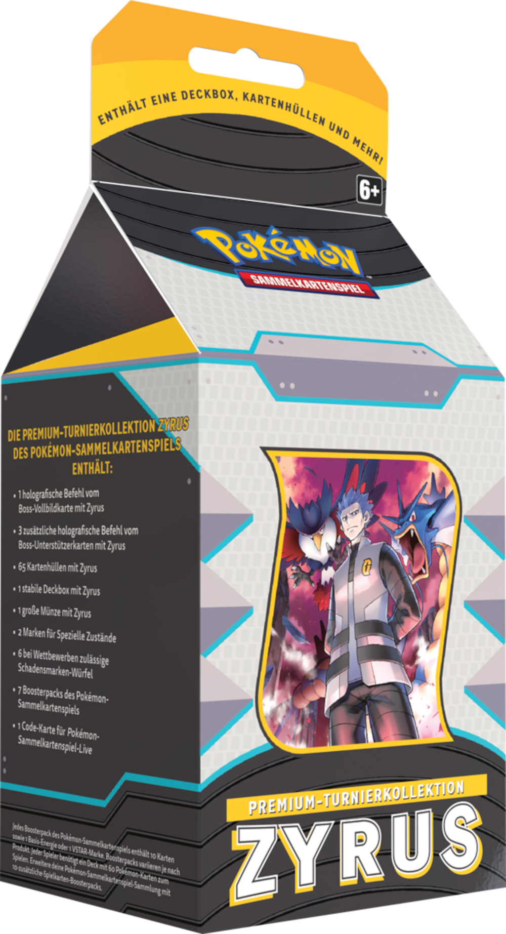 Pokémon Zyrus Premium Turnierkollektion Deutsch – 7 Booster Packs