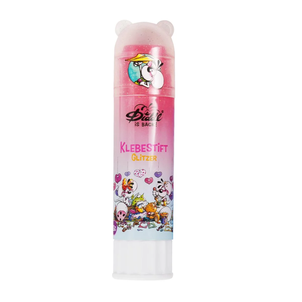 Diddl Glitzer Klebestift rosa 15 g (Art.-Nr. 23715)