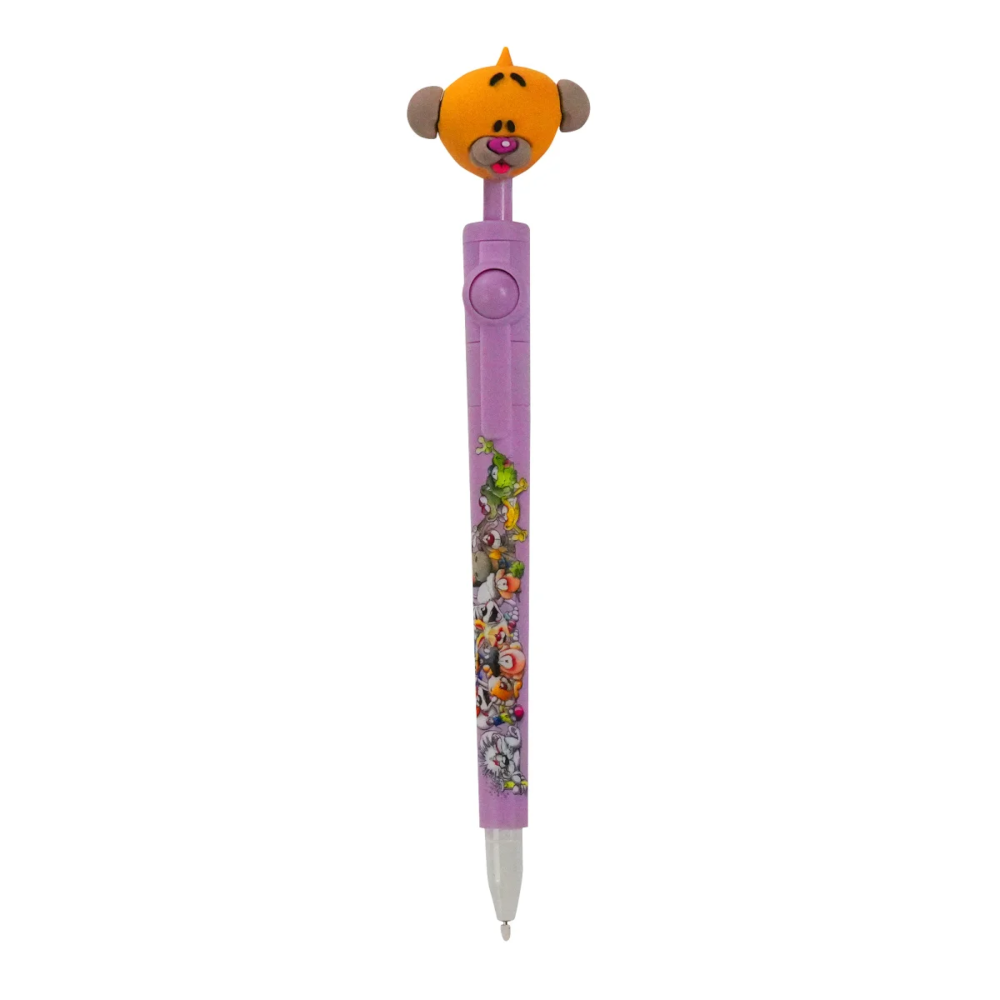 Diddl Fidget-Stift Motiv 3 – Lila, Pimboli, Kugelschreiber