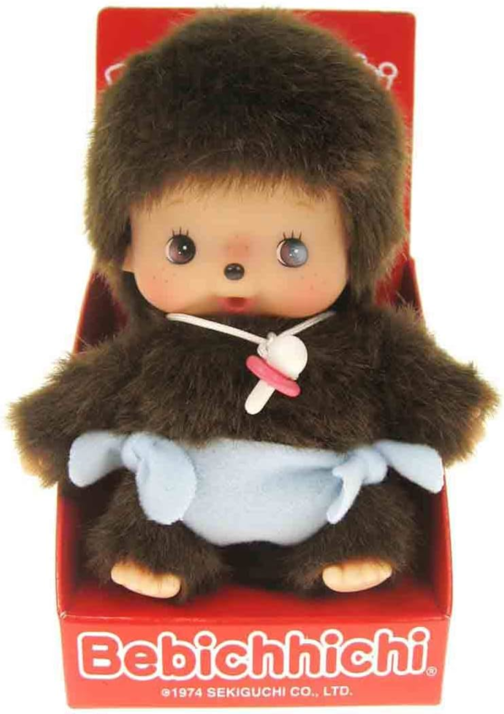 Bebichhichi Plüschfigur Junge blau/braun 15 cm