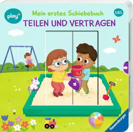 Schiebebuch: Teilen und vertragen - Spielerisch soziale Kompetenzen lernen