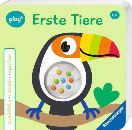 Schütteln, Rasseln: Tiere - Interaktives Kinderbuch