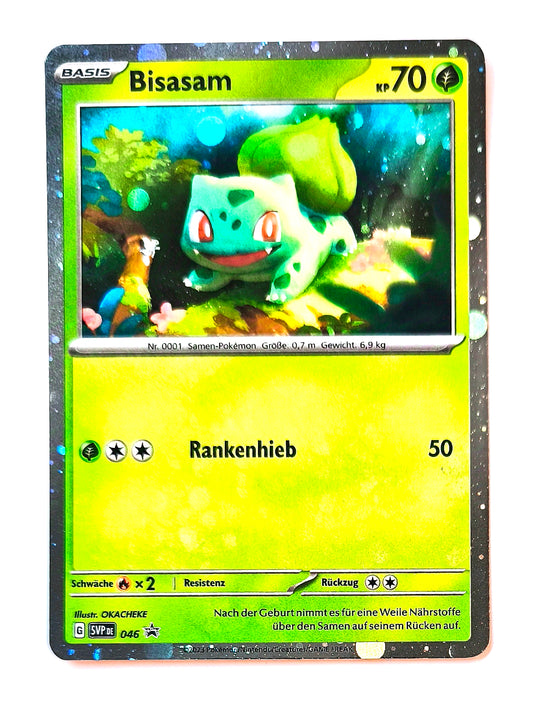 Pokemon Karte 151 Black-Star-Promo Bisasam  HOLO SVP046 - Peer Online Shop