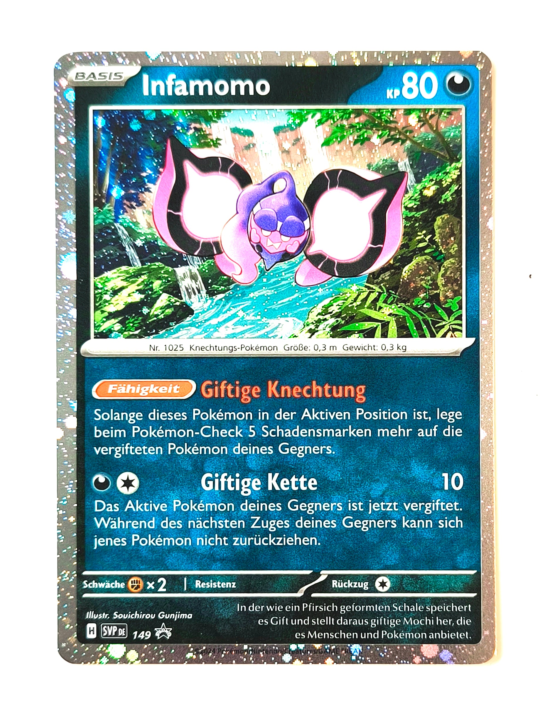 Pokemon Karte Black-Star-Promo Infamomo  HOLO SVP149 - Peer Online Shop