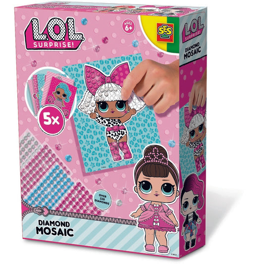 SES L.O.L. Surprise! Kreativset - Mosaike und Diamanten