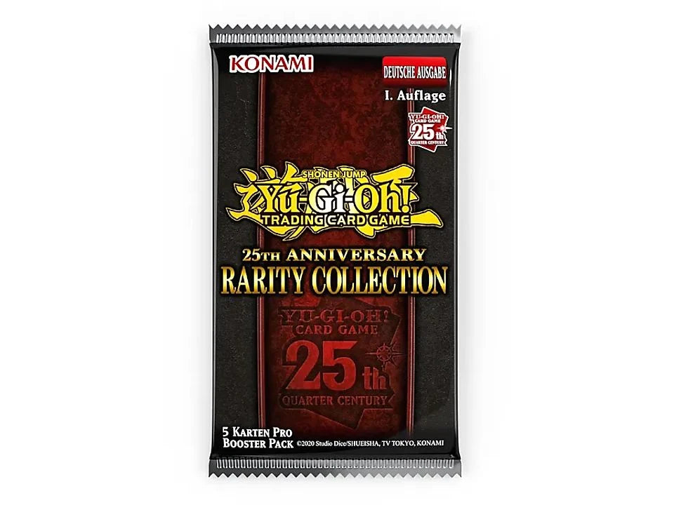 Yu-Gi-Oh - 25th Anniversary Rarity Collection - 1 Booster Pack der 1. Auflage - Peer Online Shop Peer's Online-Shop Yu-Gi-Oh - 25th Anniversary Rarity Collection - 1 Booster Pack der 1. Auflage - Peer Online Shop Peer's Online-Shop