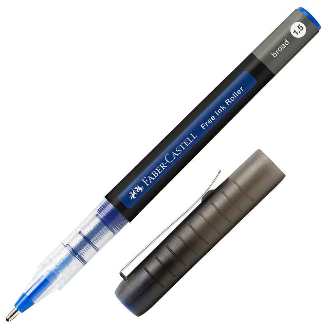 FABER-CASTELL Free Ink Tintenroller 1,5 mm grau blau