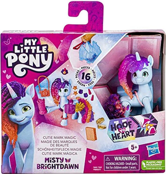 My Little Pony Misty Brightdawn Einhorn mit Kristall-Schlüsselanhänger