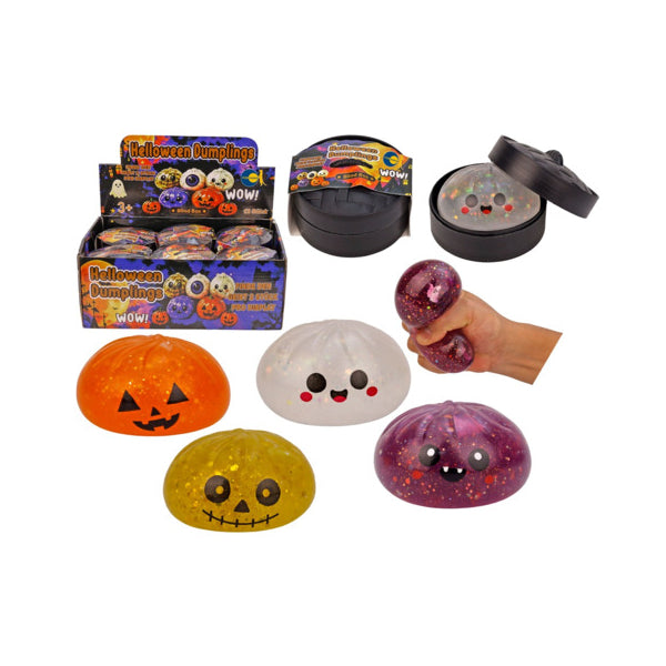 Halloween-Dumpling Quetschfigur, 1 Stück zufällig
