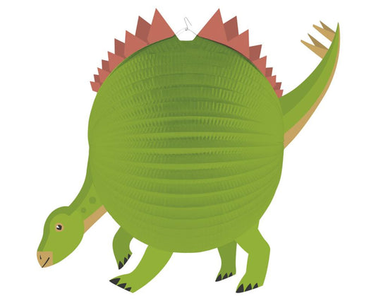 Papier Lampion Dino Papier grün Ø25cm
