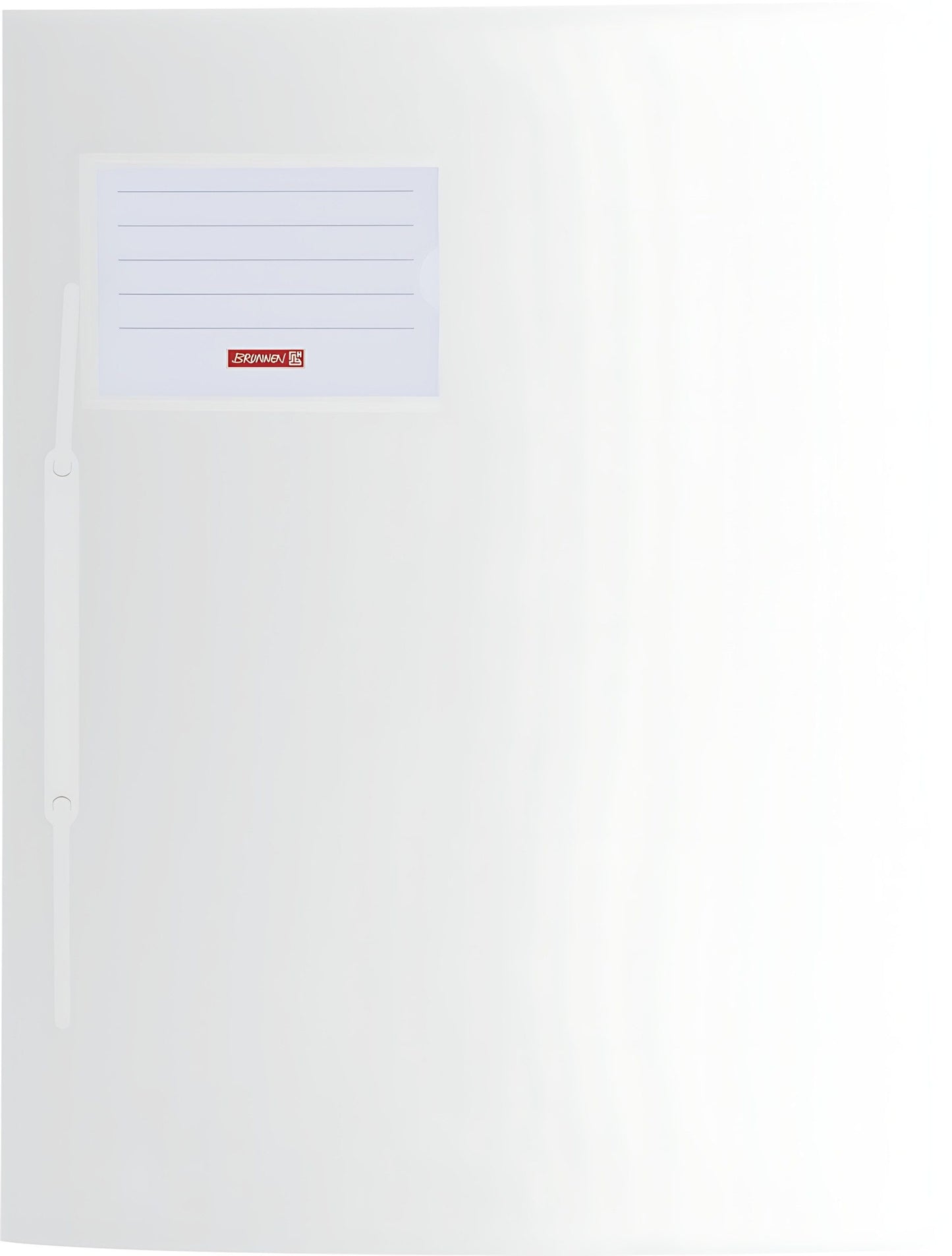 BRUNNEN FACT!pp Schnellhefter A4 Arctic - Transluzente PP-Folie mit Metallspange