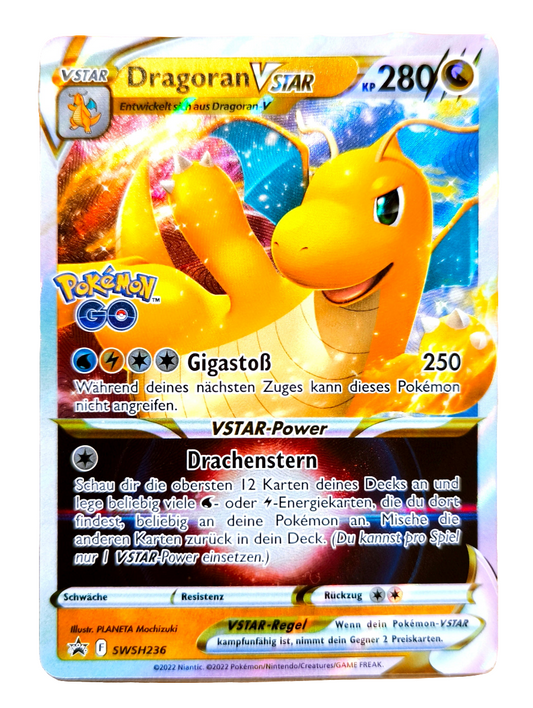 Pokemon Karte Dragoran V-Star Black Star Promo SWSH236