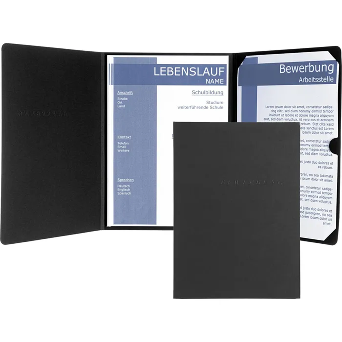 Exacompta Elegance Bewerbungsmappe - Professioneller Auftritt garantiert