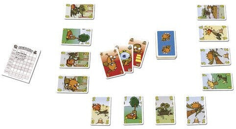 AMIGO Biberbande – Der clevere Kartentausch, Kartenspiel