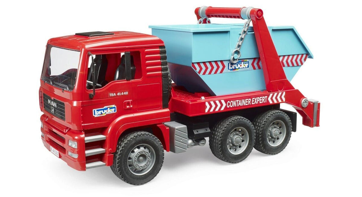 BRUDER MAN TGA Absetzcontainer-LKW