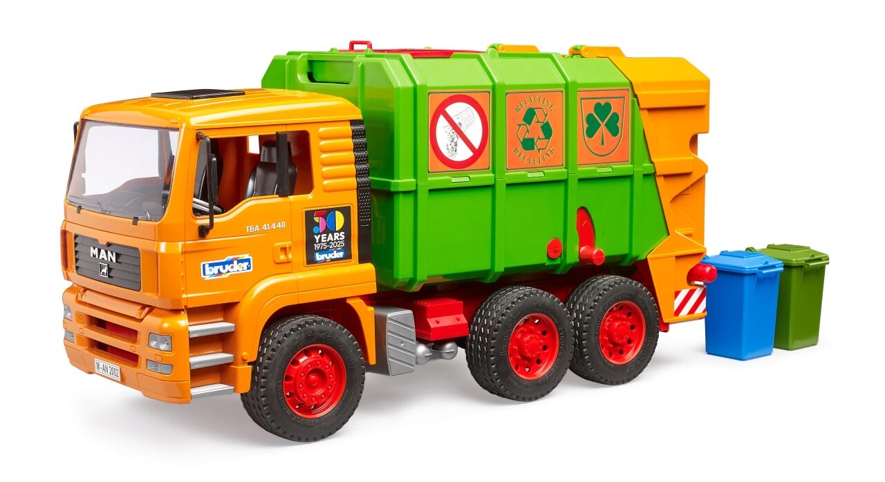 BRUDER 02753 MAN TGA Müll-LKW