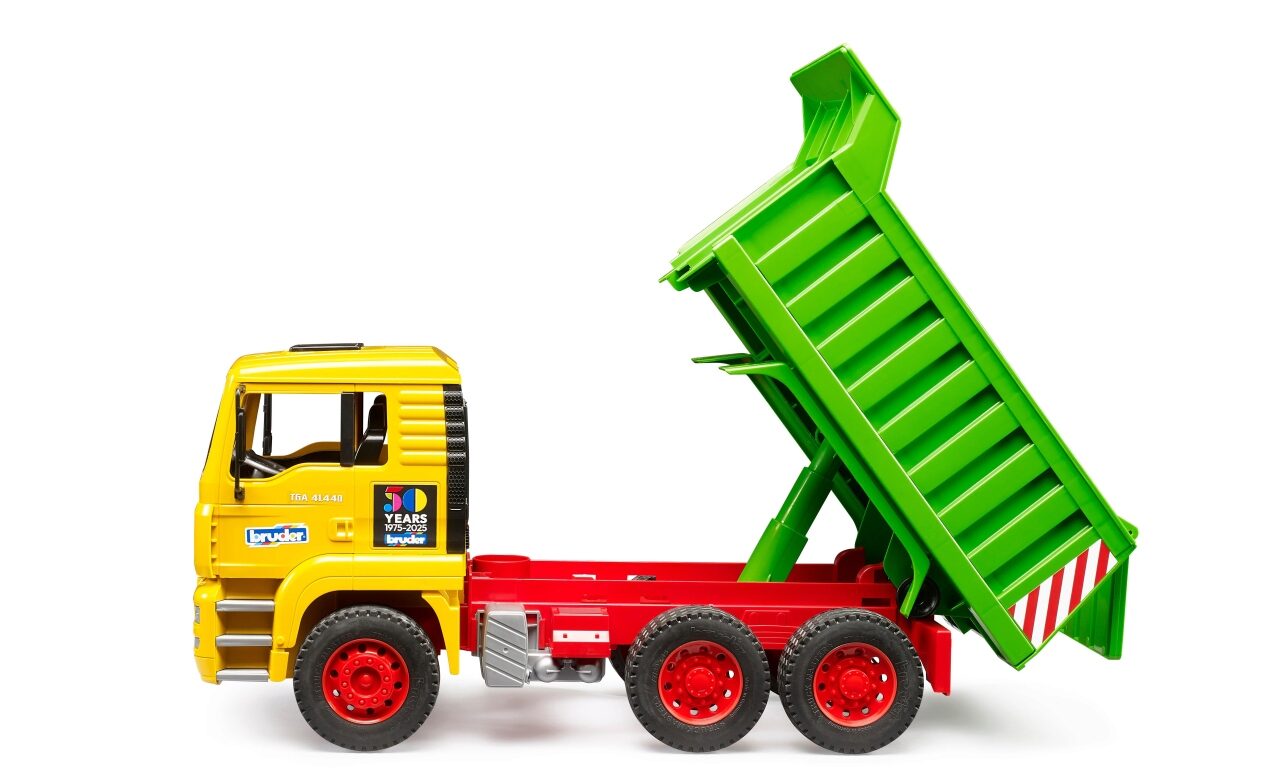 BRUDER 02765 MAN TGA LKW mit Kippmulde