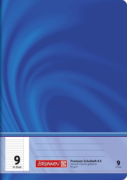 BRUNNEN Vivendi Schulheft A5 liniert - Das Premium-Heft für Schule, Studium & Büro