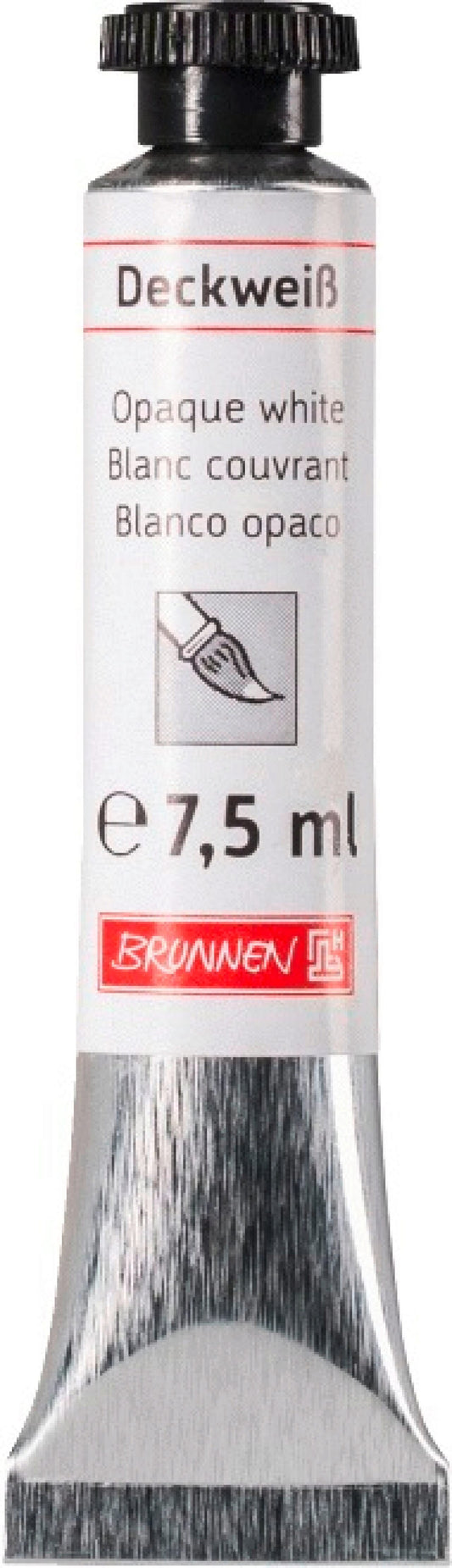 Deckweiß-Tube 7,5ml - Premium Korrekturfarbe für perfekte Ergebnisse