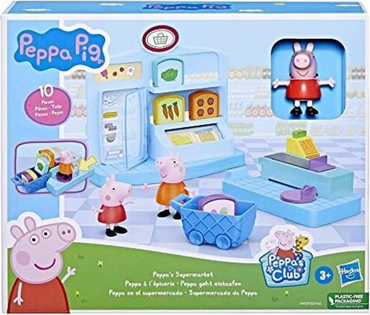 Peppa Pig Supermarkt-Spielset - Einkaufsspaß für Vorschulkinder