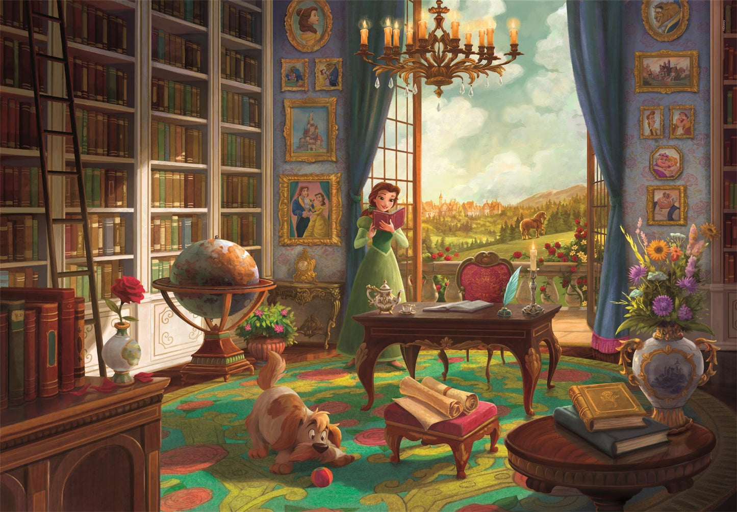 Clementoni Puzzle 500 Teile Disney Princess Belle Ever After
